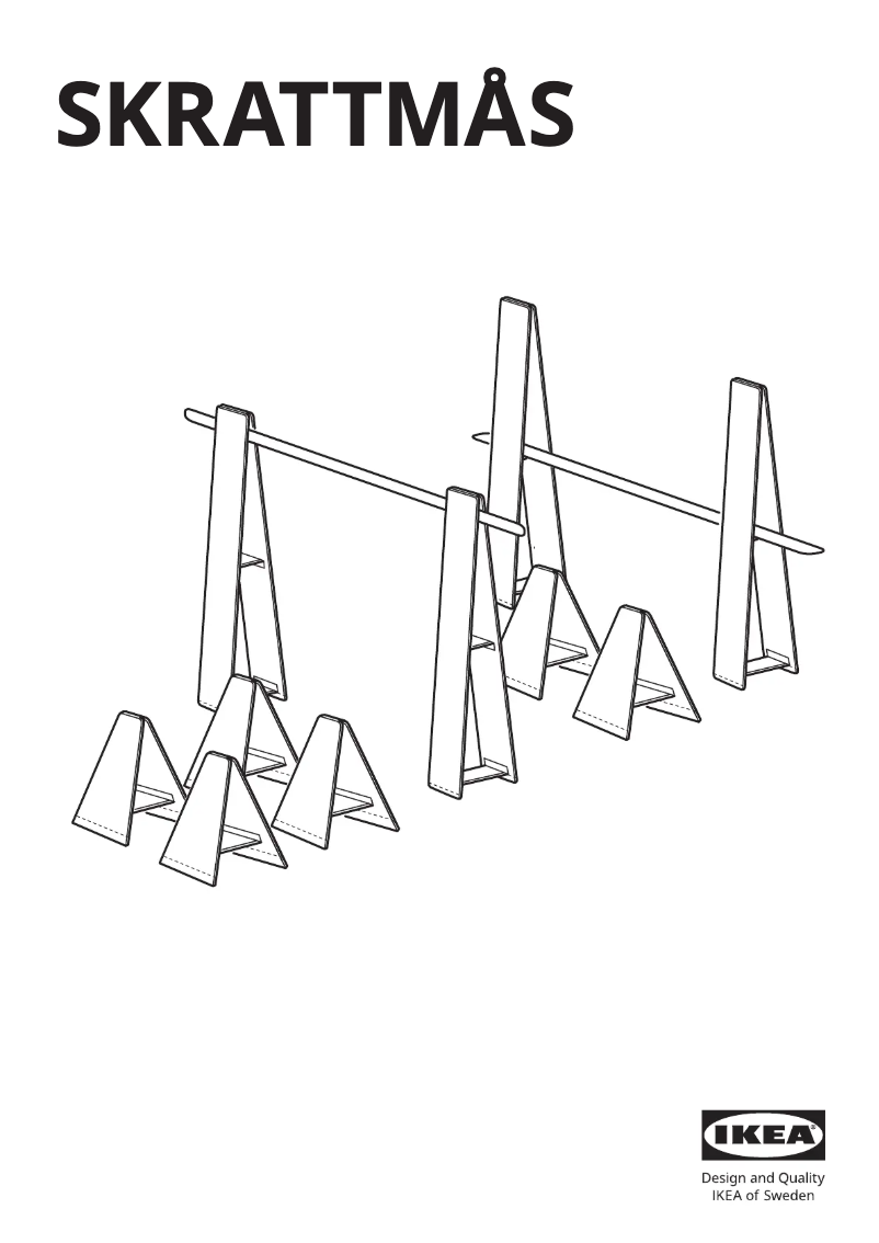 Image de la première page du manuel de l'appareil SKRATTMÅS 005.504.17