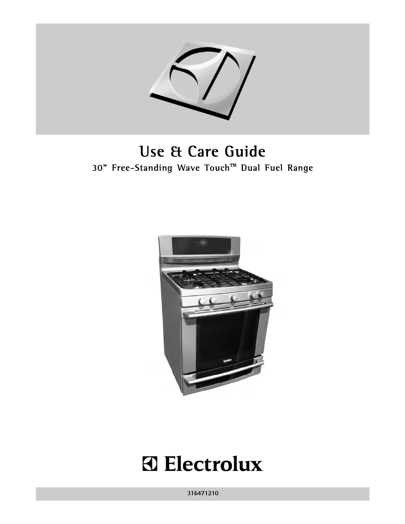 Page n°1 - Manuel utilisateur Electrolux EW30DF65GB