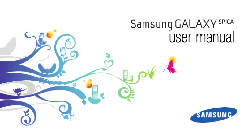 Page 1 de la notice Manuel utilisateur Samsung I5700 E-Plus