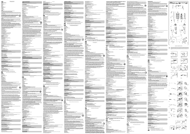 Page 1 de la notice Manuel utilisateur Rowenta Infinite Looks CF4231