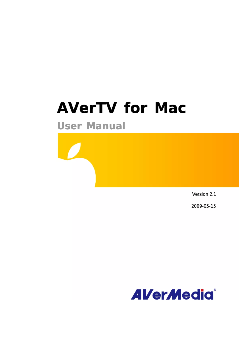 First page image of the manual for A815M