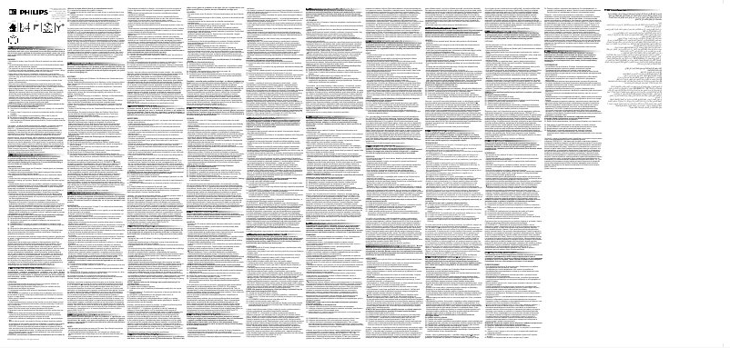 Page 1 de la notice Manuel utilisateur Philips 7188333P0