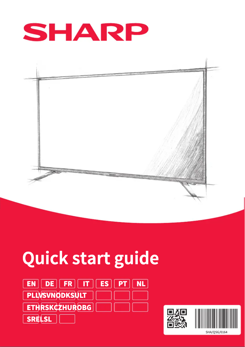 Page 1 de la notice Manuel utilisateur Sharp 24EE2UM
