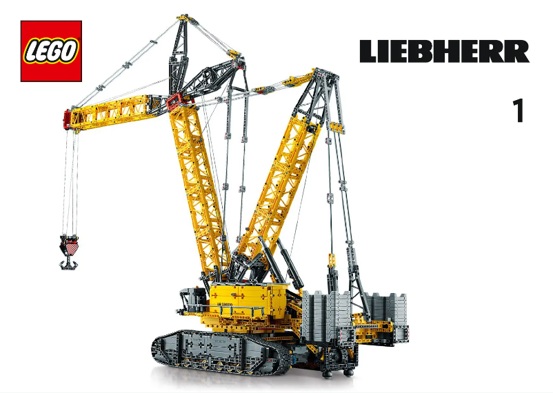 Page 1 de la notice Manuel utilisateur Lego Technic 42146