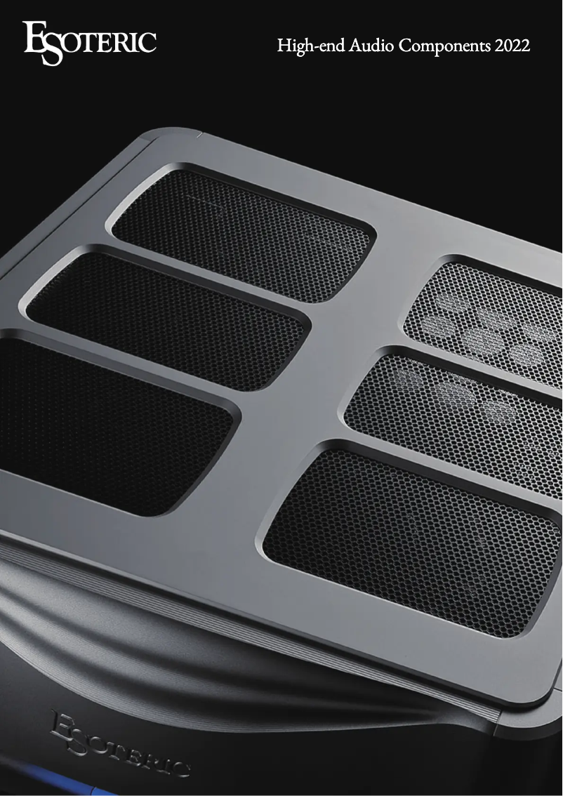 Page 1 de la notice Brochure Esoteric OP-ESLA1