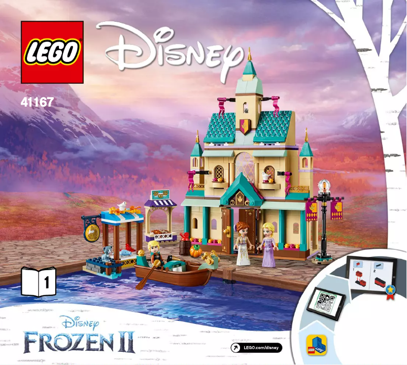 Page 1 de la notice Manuel utilisateur Lego Disney 41167