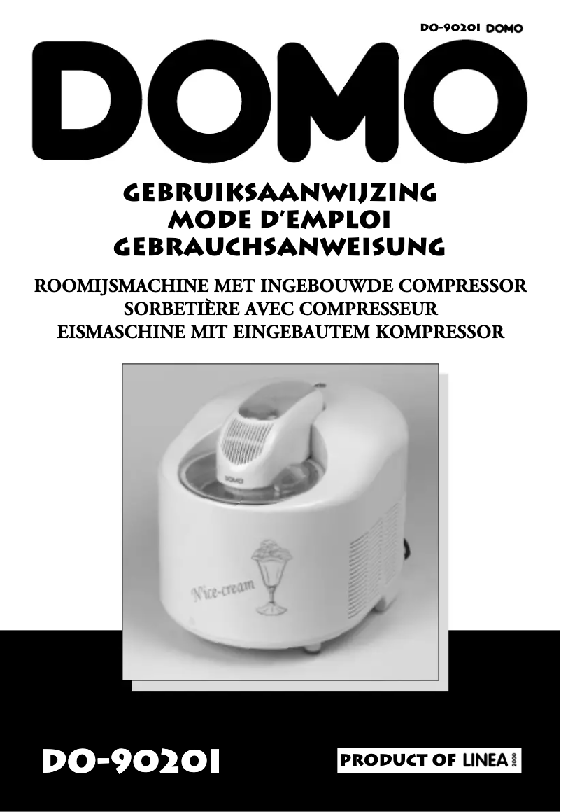 Page 1 de la notice Manuel utilisateur Domo DO-9020I