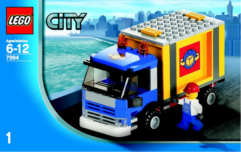 Page 1 de la notice Manuel utilisateur Lego City Harbour