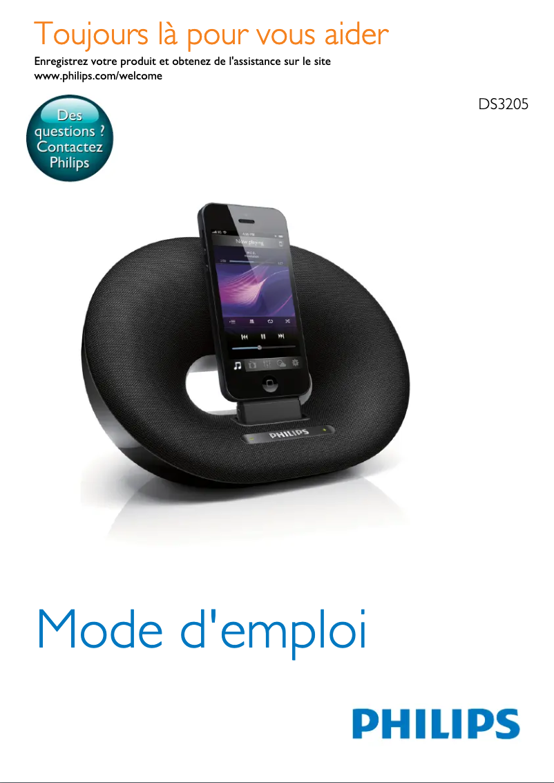 Image de la première page du manuel de l'appareil DS3205