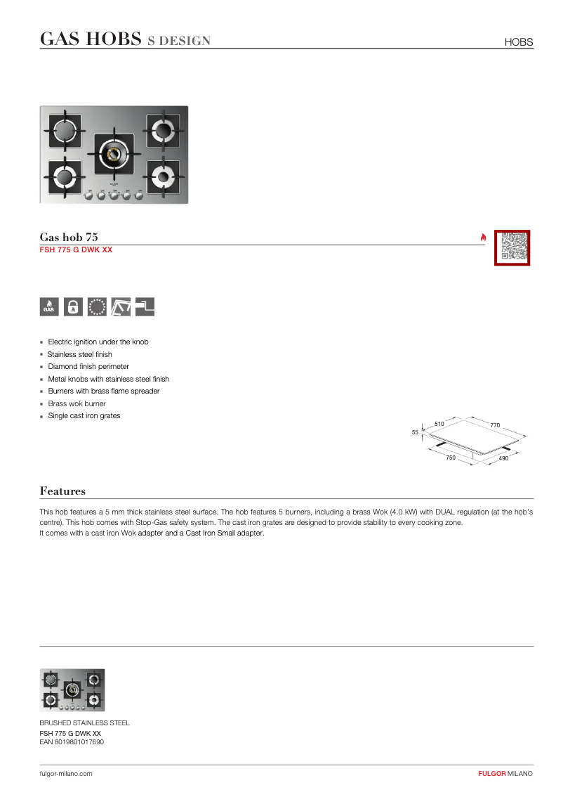 Image de la première page du manuel de l'appareil FSH 775 G DWK XX