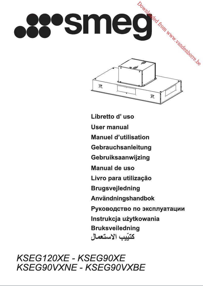 Page n°1 - Manuel utilisateur Smeg KSEG120XE-2
