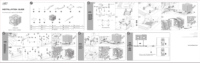 Image de la première page du manuel de l'appareil Neptwin RGB