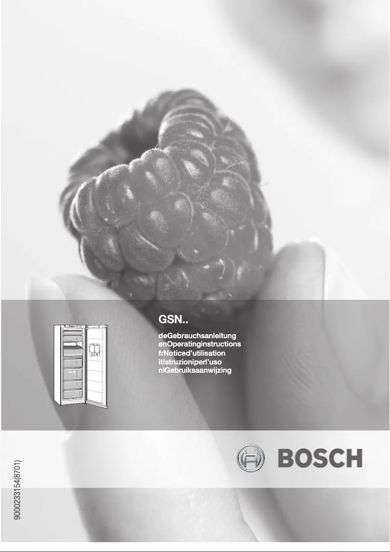 Page n°1 - Manuel utilisateur Bosch GSN28V40