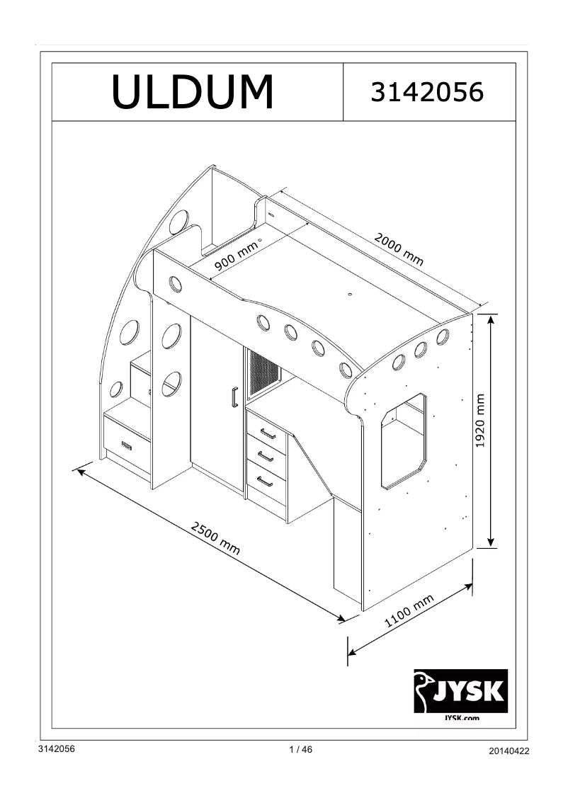 Image de la première page du manuel de l'appareil Uldum