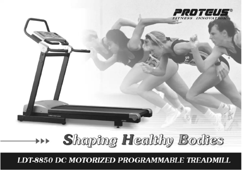 Image de la première page du manuel de l'appareil LDT-8850