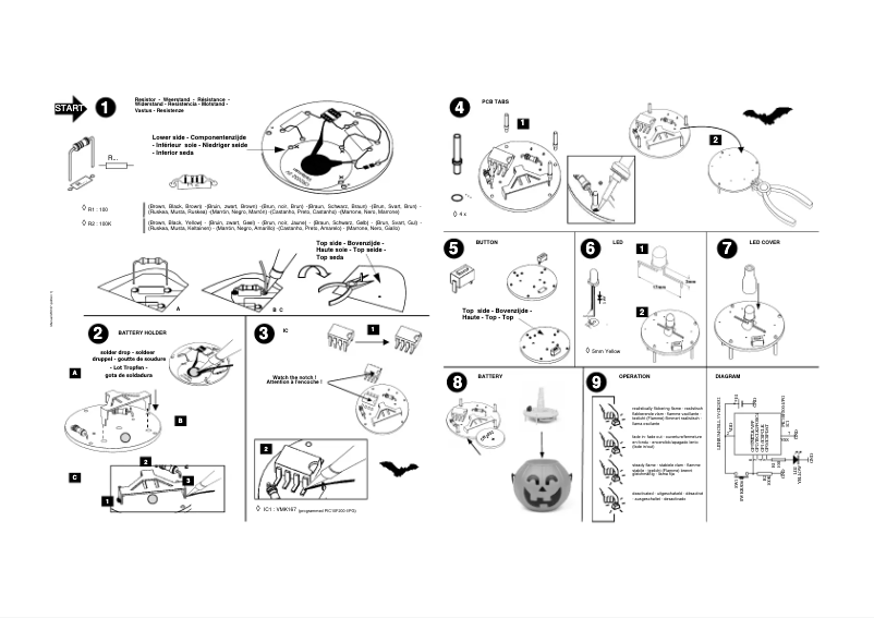Página 1 del manual Manual de usuario Velleman MK202