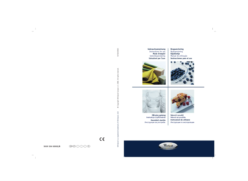 Page 1 de la notice Manuel utilisateur Whirlpool ARC4179