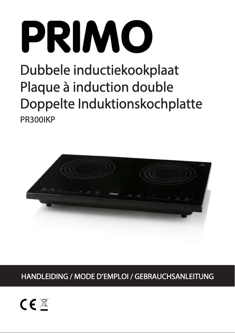 Image de la première page du manuel de l'appareil PR300IKP