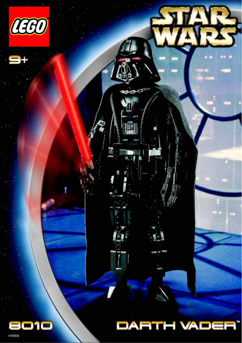 Image de la première page du manuel de l'appareil Darth Vader (TM)