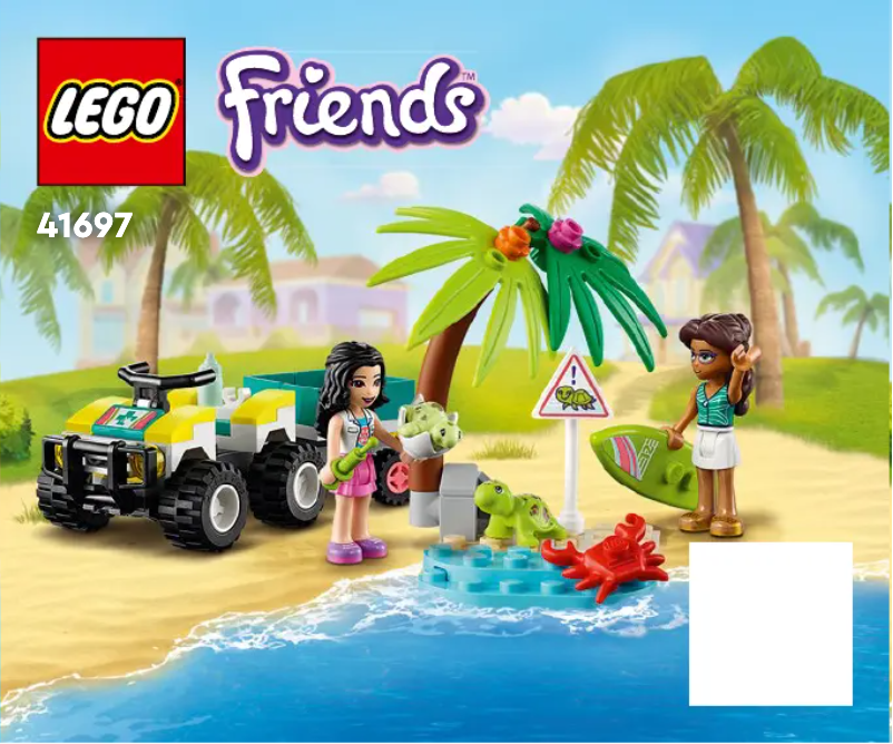 Page n°1 - Manuel utilisateur Lego Friends 41697
