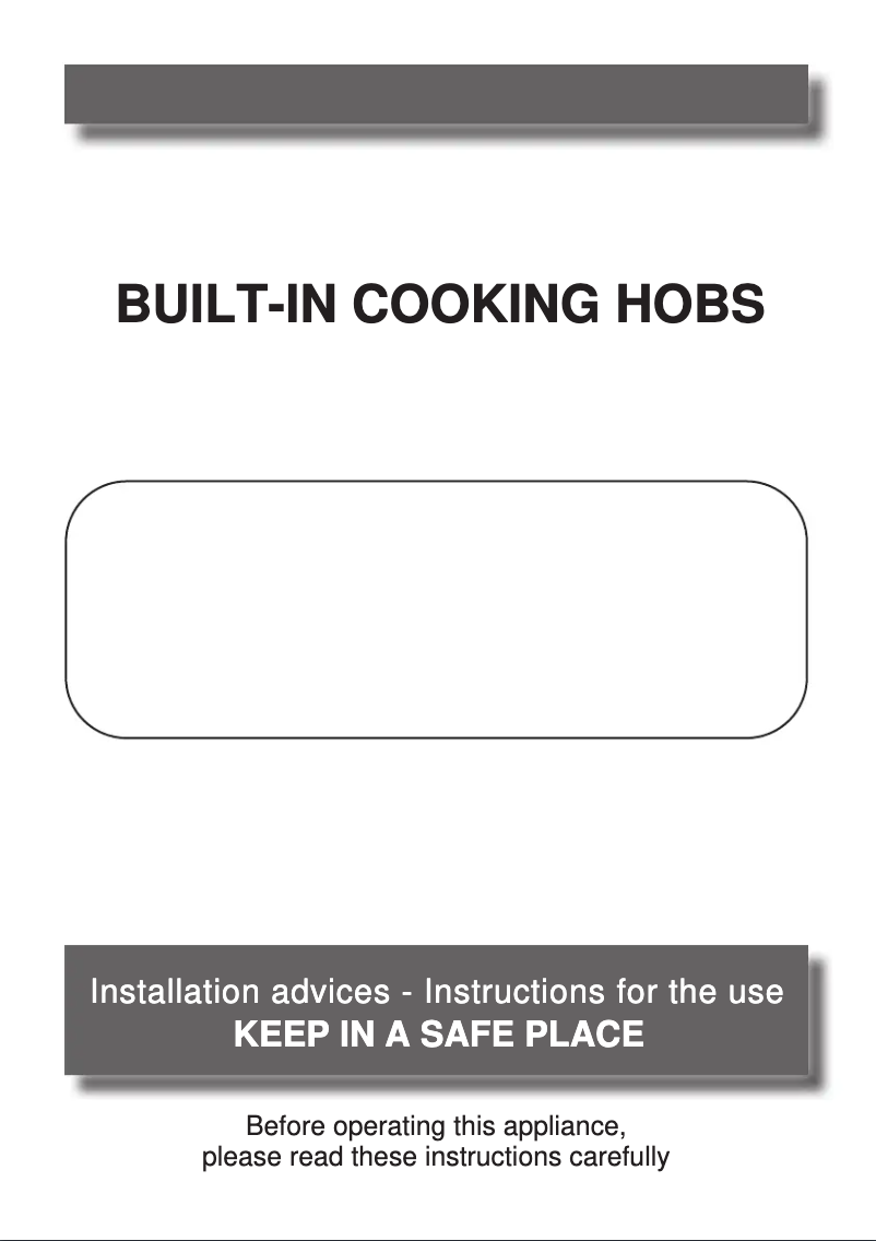 Page n°1 - Manuel utilisateur Elba Alterum EN95-555 XND