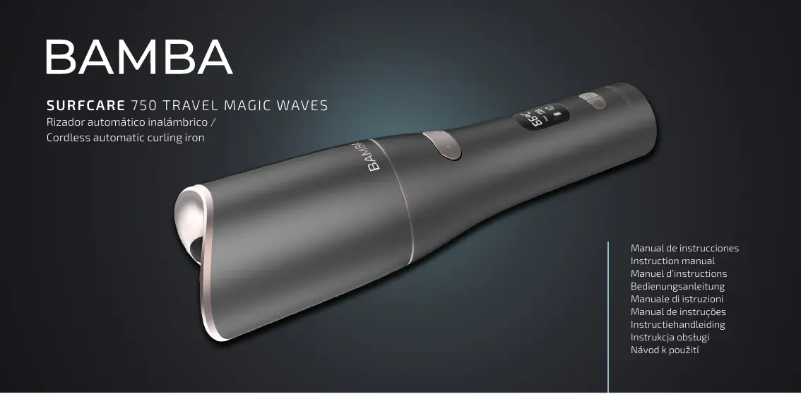 Page n°1 - Manuel utilisateur Cecotec SurfCare 750 Travel Magic Waves