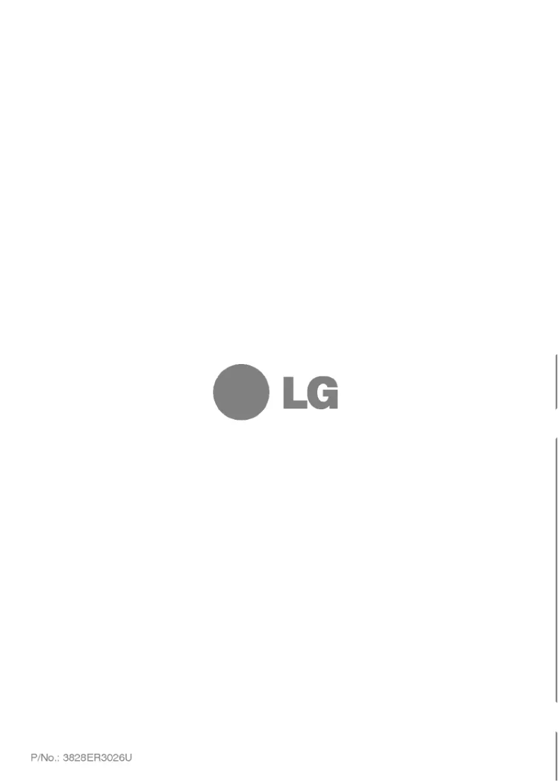 Page n°1 - Manuel utilisateur LG WD-13120FB