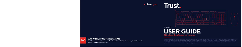 Imagen de la primera página del manual del dispositivo Primo Wireless