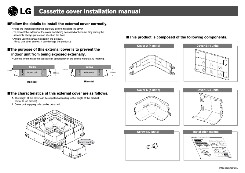 Page n°1 - Manuel utilisateur LG MULTI V PTDCQ