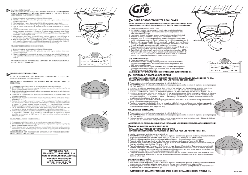 Page 1 de la notice Mode d'emploi Gre CIPROV1001