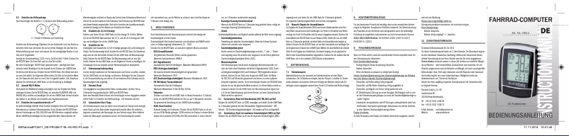 Page 1 de la notice Manuel utilisateur Prophete 0511