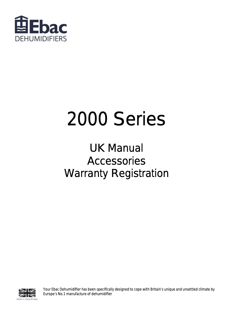 Image de la première page du manuel de l'appareil 2250e