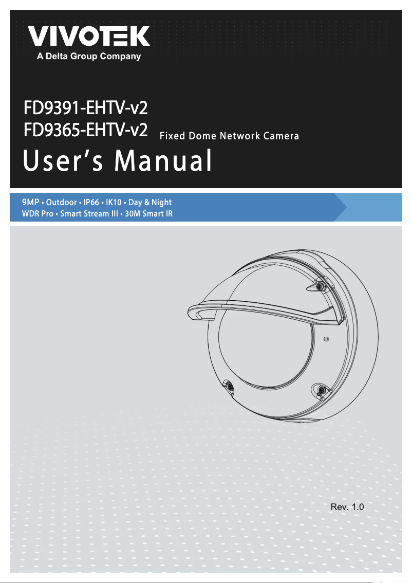Image de la première page du manuel de l'appareil FD9365-EHTV