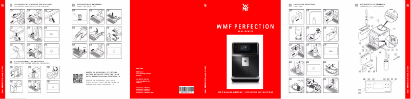 Page 1 de la notice Manuel utilisateur WMF Perfection 890L