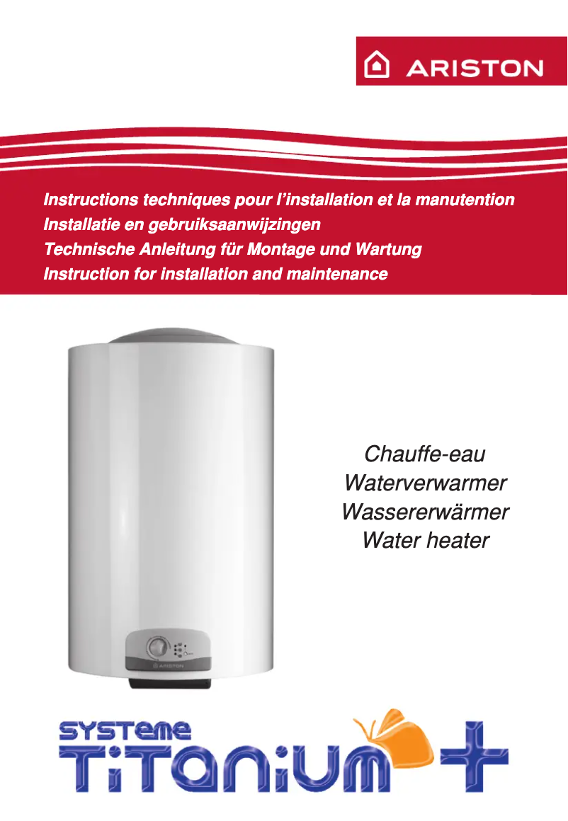 Page 1 de la notice Manuel utilisateur Ariston Thermo Vertuo