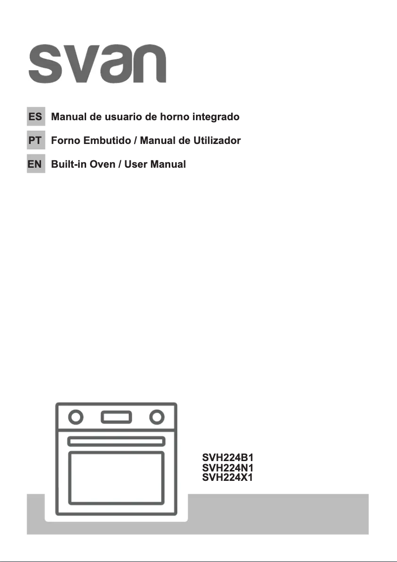 Page 1 de la notice Manuel utilisateur SVAN SVH224N1