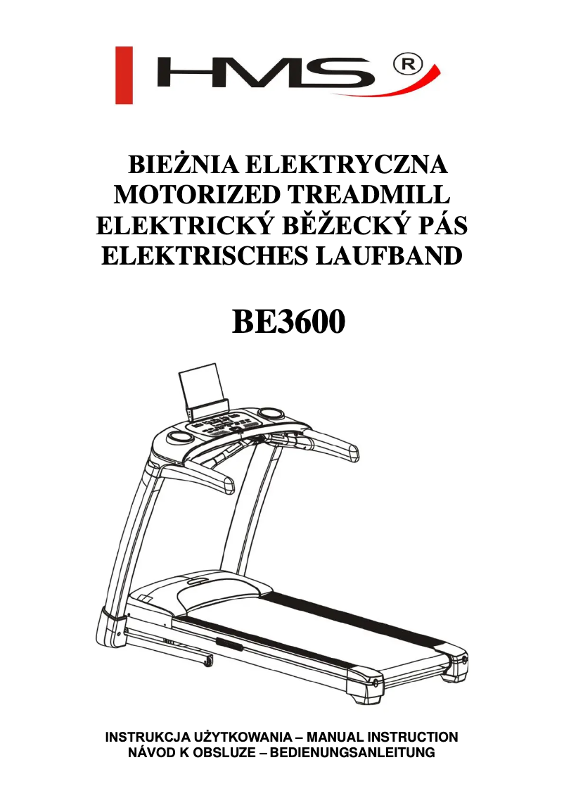 Page n°1 - Manuel utilisateur HMS Premium BE3600