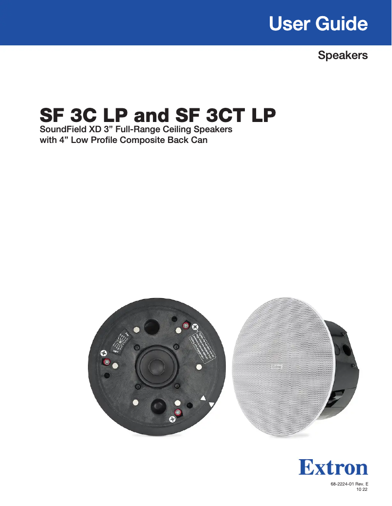 Image de la première page du manuel de l'appareil SF 3C LP
