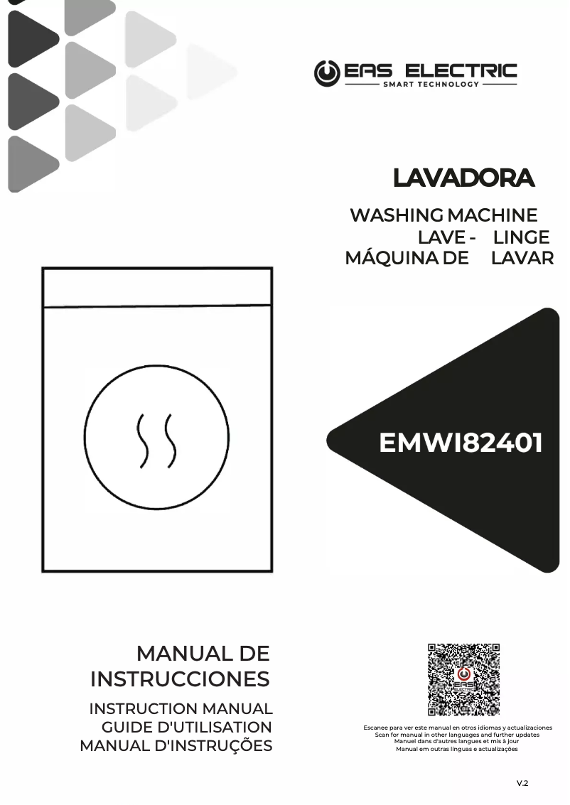 Page n°1 - Manuel utilisateur EAS Electric EMWI82401