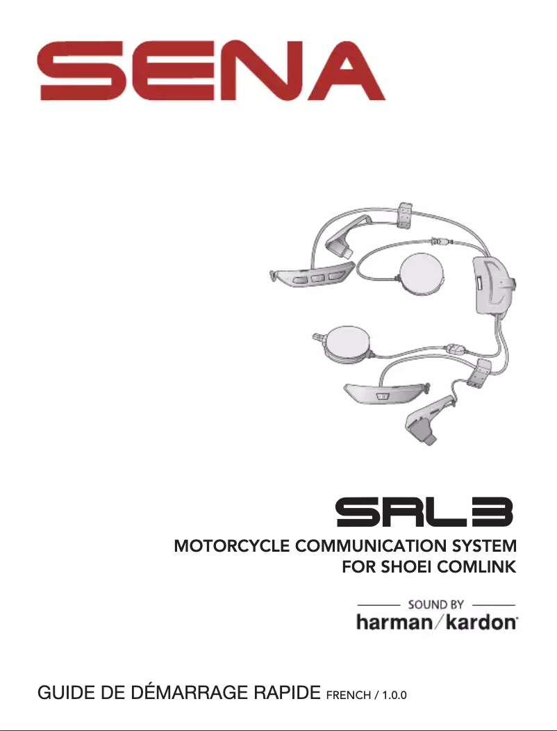 Page n°1 - Guide de démarrage rapide Sena SRL3