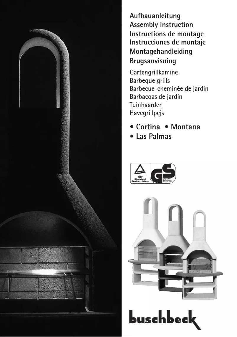 Page n°1 - Manuel utilisateur Buschbeck Montana