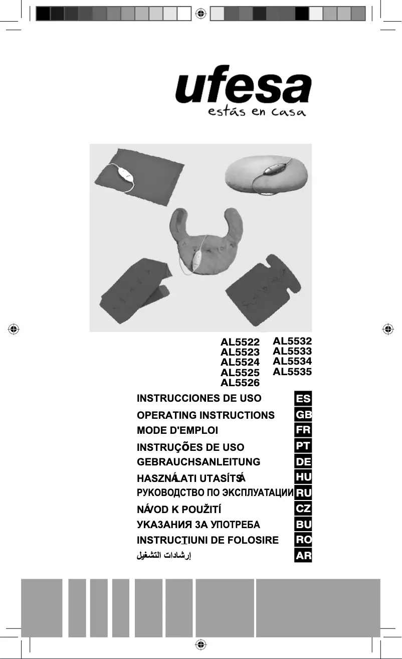 Page 1 de la notice Manuel utilisateur Ufesa AL5523