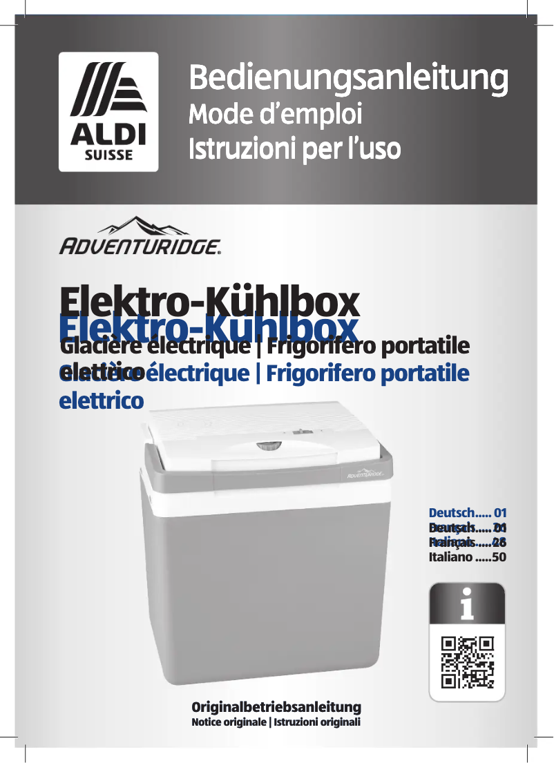 Page n°1 - Manuel utilisateur Adventuridge GT-SF-KB-01