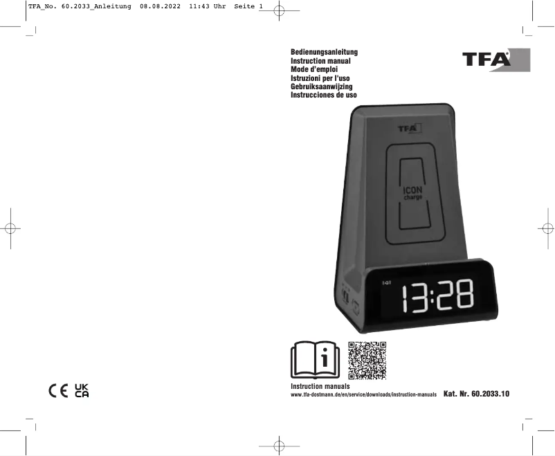 Página 1 del manual Manual de usuario TFA 60.2033.10