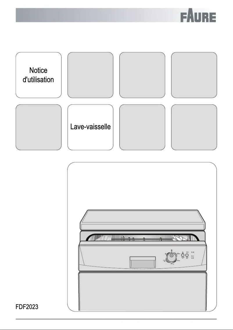 Página 1 del manual Manual de usuario Faure FDF2023