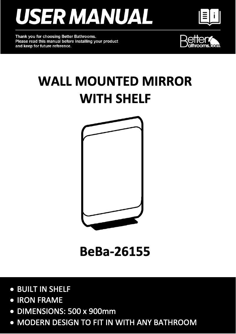 Image de la première page du manuel de l'appareil BeBa_26155