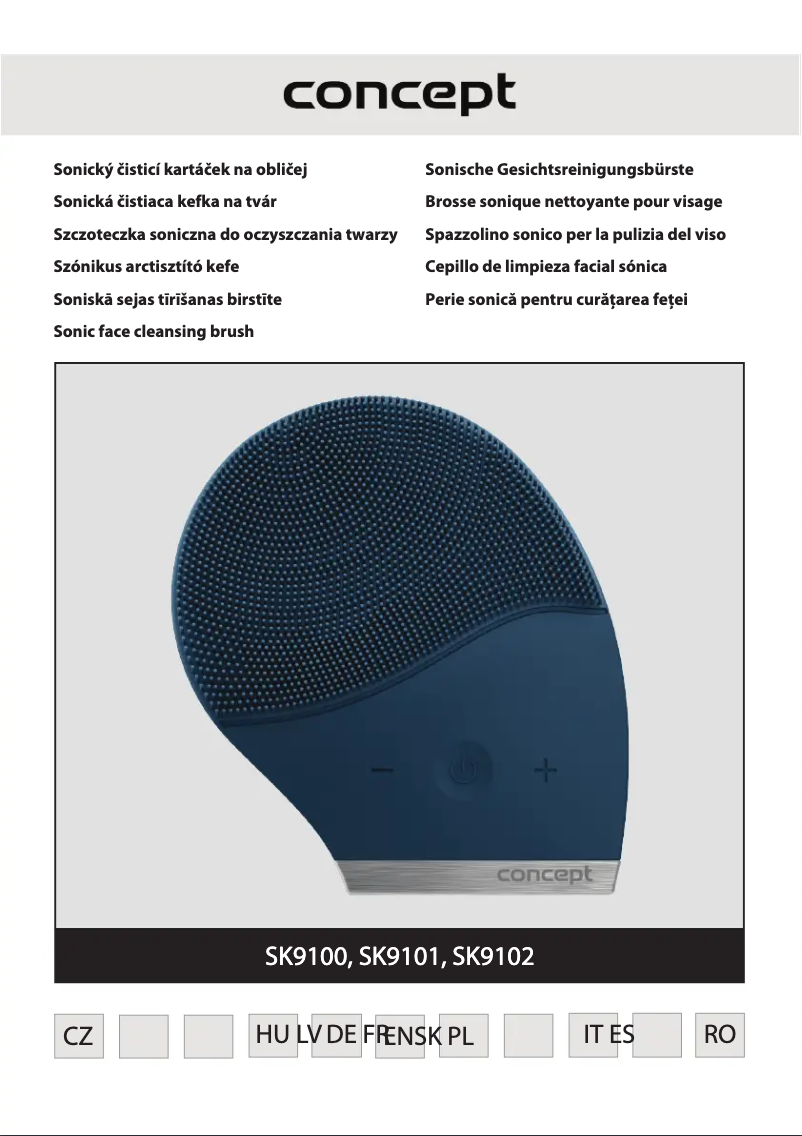 Image de la première page du manuel de l'appareil SK9100