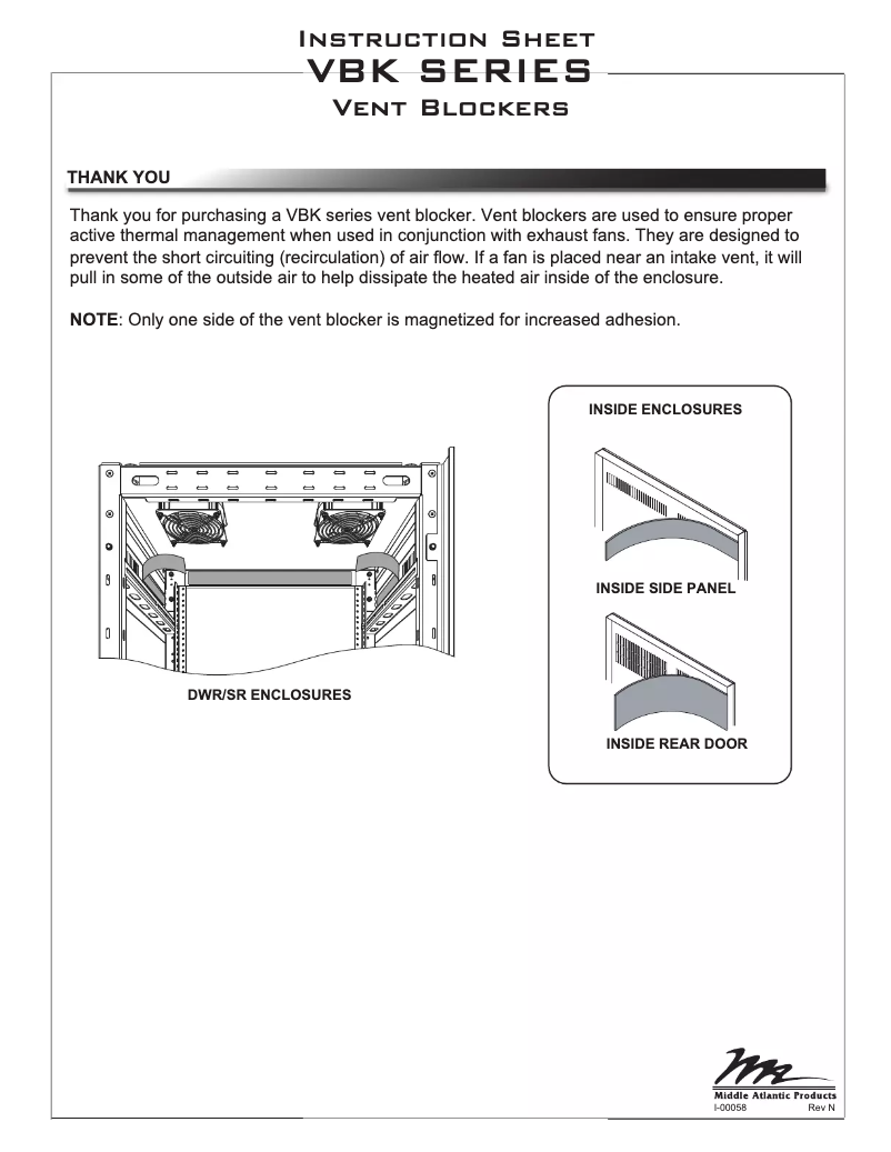 Image de la première page du manuel de l'appareil VBK-E20