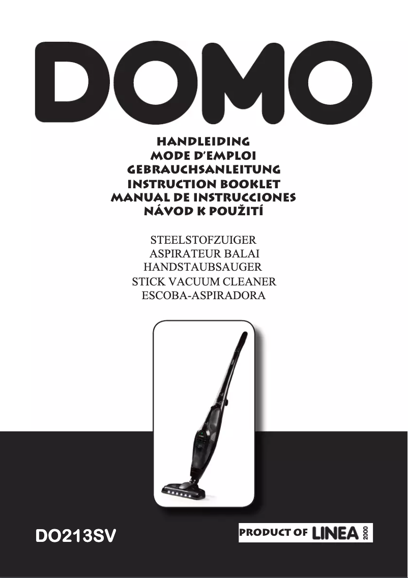 Page 1 de la notice Manuel utilisateur Domo DO213SV