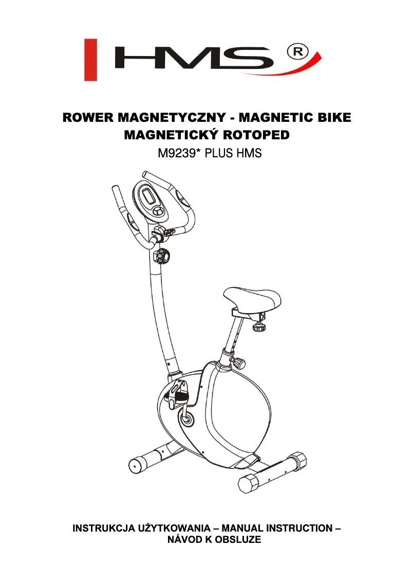 Page n°1 - Manuel utilisateur HMS Premium M9239* Plus